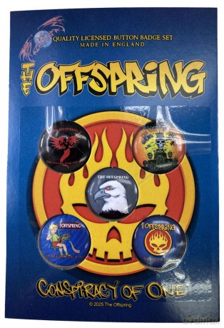 Offspring - The: The Offspring Button Badge Pack: Conspiracy Of One