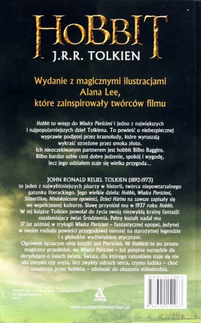 Hobbit Okładka Filmowa - J.R.R. Tolkien [KSIĄŻKA]