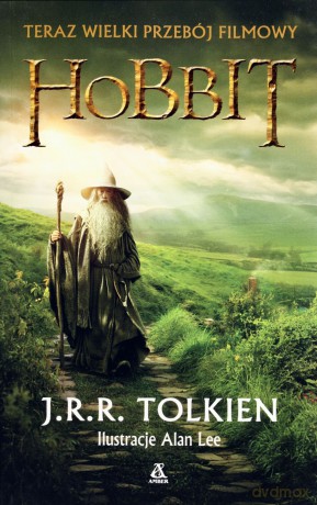 Hobbit Okładka Filmowa - J.R.R. Tolkien [KSIĄŻKA]