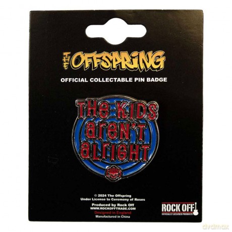 Offspring - The: The Offspring Pin Badge: The Kids Aren't Alright