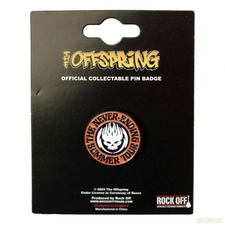 Offspring - The: The Offspring Pin Badge: The Never Ending Summer Tour