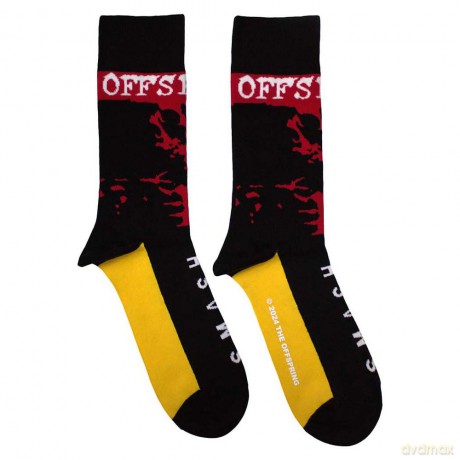 Offspring - The: The Offspring Unisex Ankle Socks: Smash (Black) (UK Size 7 - 11)