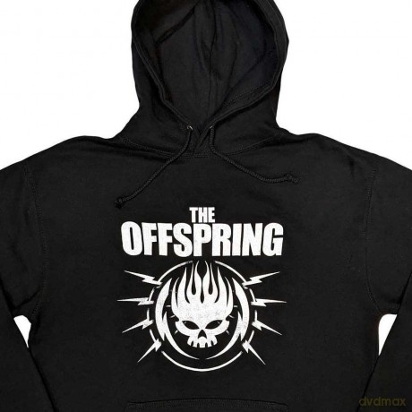Offspring - The: The Offspring Unisex Pullover Hoodie: Bolt Logo (Black) (Small)