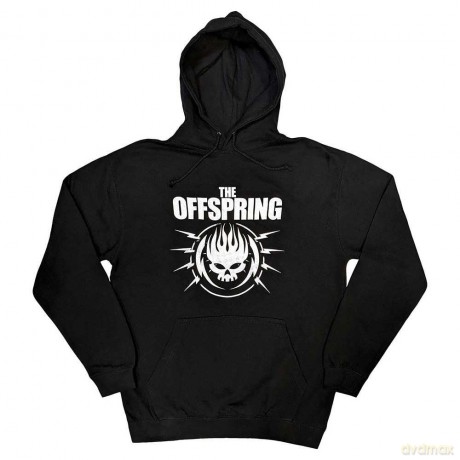 Offspring - The: The Offspring Unisex Pullover Hoodie: Bolt Logo (Black) (Small)