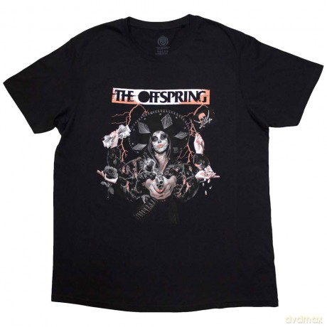 Offspring - The: The Offspring Unisex T-Shirt: Gun Girl (Black) (Medium)