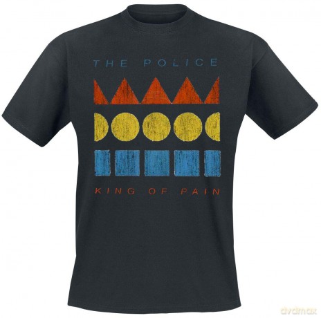 Police - The: The Police Men's Tee: Kings of Pain (X-Large)