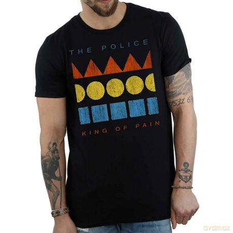 Police - The: The Police Men's Tee: Kings of Pain (XX-Large)