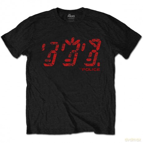 Police - The: The Police Men's Tee: Vintage Ghost (Medium)