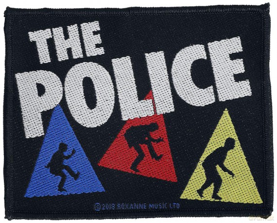 The Police: Standard Patch: Triangles (Loose)