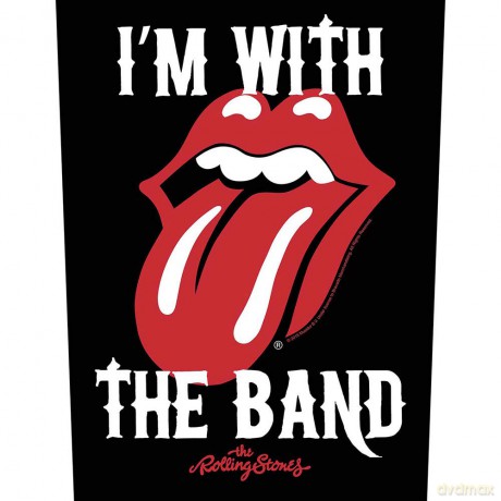 Rolling Stones, The: The Rolling Stones Back Patch: I'm with the Band