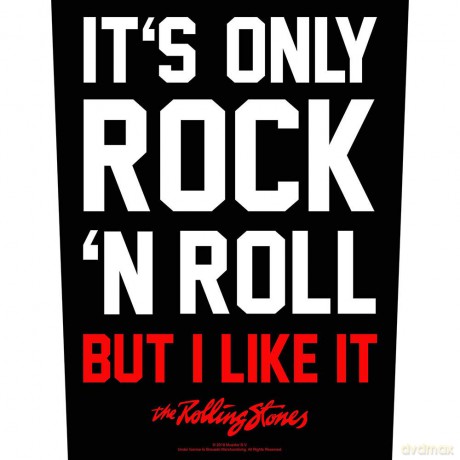 Rolling Stones, The: The Rolling Stones Back Patch: It's Only Rock N' Roll