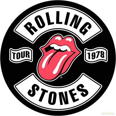 Rolling Stones - The: The Rolling Stones Back Patch: Tour 1978 (Loose)