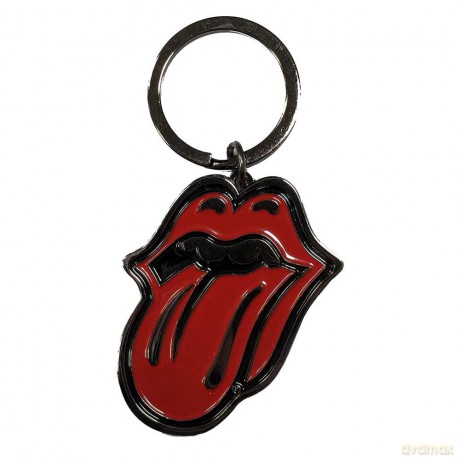 Rolling Stones - The: The Rolling Stones Keychain: Classic Tongue Black