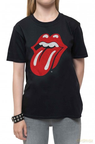 Rolling Stones - The: The Rolling Stones Kid's Tee: Classic Tongue (Boy's Fit/Retail Pack) (11 - 12 Years)