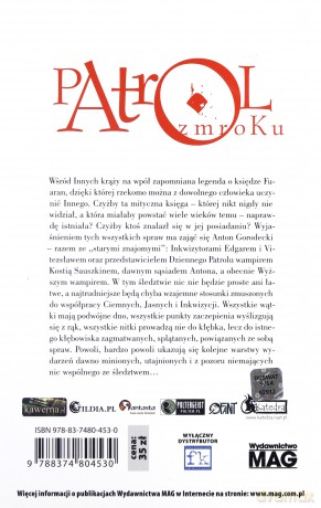 Patrol Zmroku - Siergiej Łukjanienko [KSIĄŻKA]