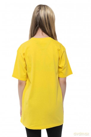 Rolling Stones - The: The Rolling Stones Kids T-Shirt: No Filter Text (Yellow) (Soft Hand Inks) (7-8 Years)