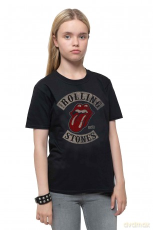 Rolling Stones - The: The Rolling Stones Kids T-Shirt: Tour 78 (Black) (7-8 Years)