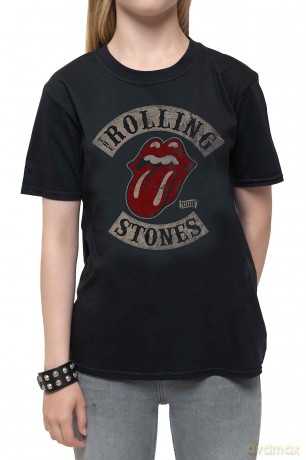 Rolling Stones - The: The Rolling Stones Kids T-Shirt: Tour 78 (Black) (7-8 Years)