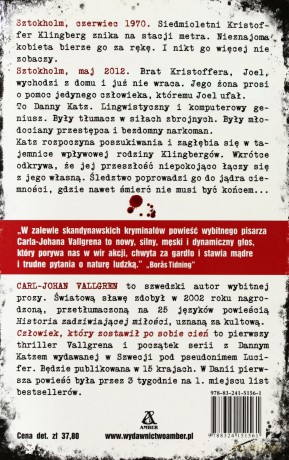 Człowiek Który Zostawił Po Sobie Cień - Carl Johan Vallgren [KSIĄŻKA]