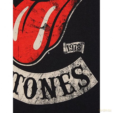 Rolling Stones - The: The Rolling Stones Ladies T-Shirt: Tour 1978 (Black) (X-Small)