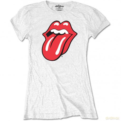 Rolling Stones - The: The Rolling Stones Ladies Tee: Classic Tongue (Retail Pack) (Large)