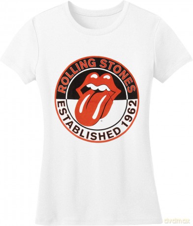 Rolling Stones: The Ladies Tee: Est. 1962 (Medium)