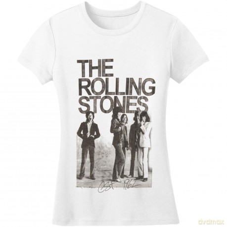 Rolling Stones: The Ladies Tee: Est. 1962 Group Photo (Medium)