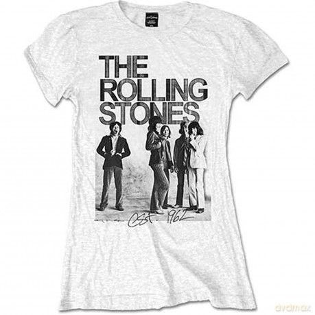 Rolling Stones - The: The Rolling Stones Ladies Tee: Est. 1962 Group Photo (XX-Large)