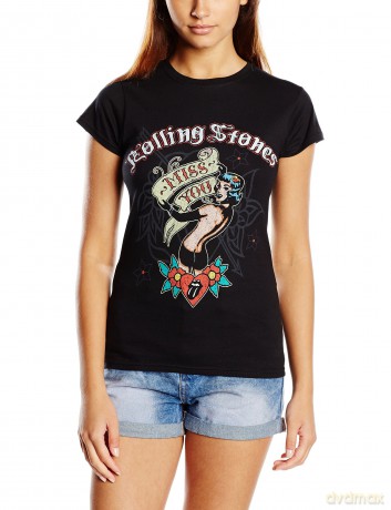 Rolling Stones - The: The Rolling Stones Ladies Tee: Miss You (Large)