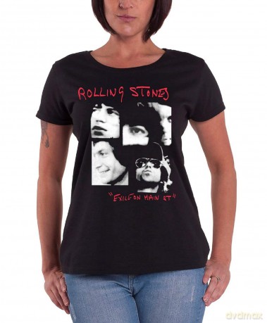 Rolling Stones: The Ladies Tee: Photo Exile (Large)