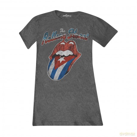 Rolling Stones: The Ladies Tee: Rocks Off Cuba (Large)