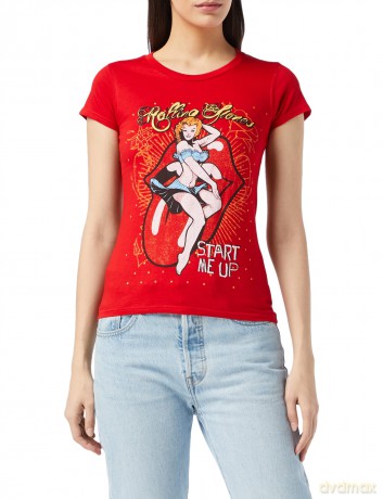 Rolling Stones: The Ladies Tee: Start me up (Large)