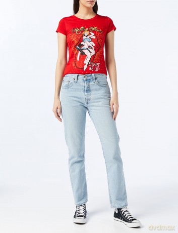 Rolling Stones: The Ladies Tee: Start me up (Large)