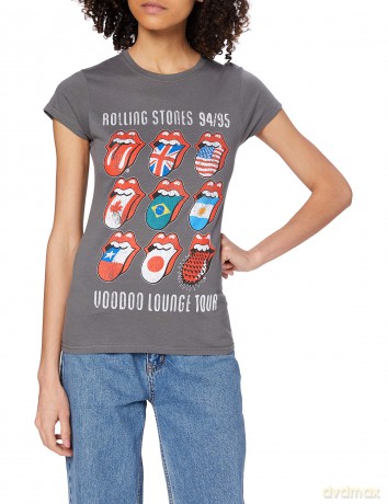 Rolling Stones: The Ladies Tee: Voodoo Lounge Tongues (Medium)