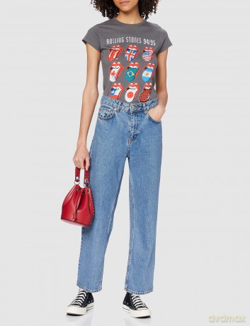 Rolling Stones - The: The Rolling Stones Ladies Tee: Voodoo Lounge Tongues (X-Large)