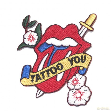 Rolling Stones - The: The Rolling Stones Medium Patch: Tattoo You