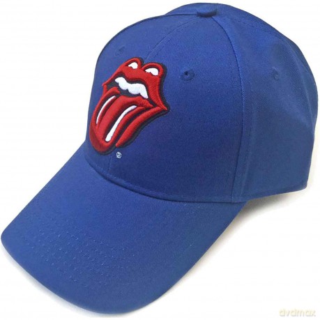 Rolling Stones - The: The Rolling Stones Men's Baseball Cap: Classic Tongue (Mid Blue)