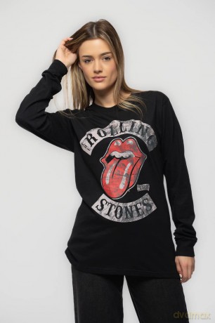 Rolling Stones - The: The Rolling Stones Men's Long Sleeved Tee: Tour '78 (Medium)