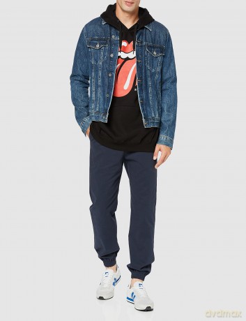 Rolling Stones - The: The Rolling Stones Men's Pullover Hoodie: Classic Tongue (XX-Large)
