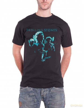 Rolling Stones: The Men's Tee: Band Glow (Large)