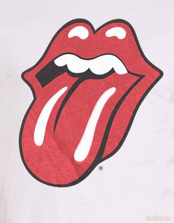 Rolling Stones: The Men's Tee: Classic Tongue with Soft Hand Inks (X-Large)
