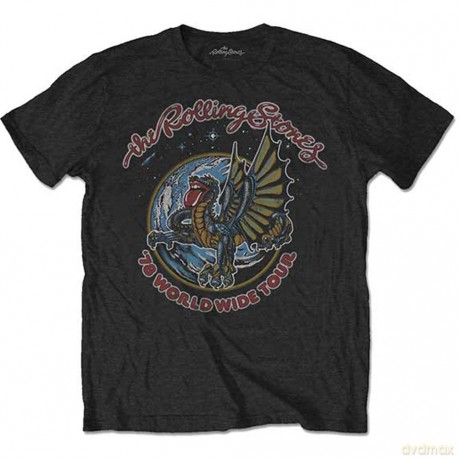 Rolling Stones - The: The Rolling Stones Men's Tee: Dragon '78 (Medium)