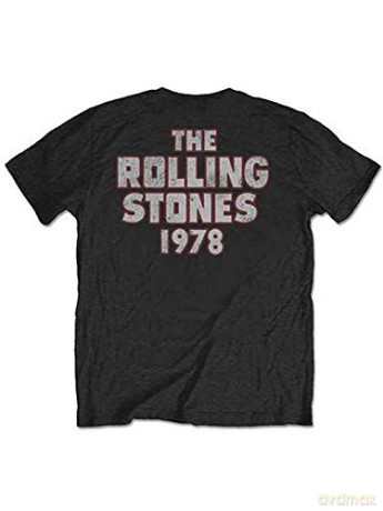 Rolling Stones - The: The Rolling Stones Men's Tee: Dragon '78 (Medium)