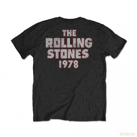 Rolling Stones - The: The Rolling Stones Men's Tee: Dragon '78 (Small)