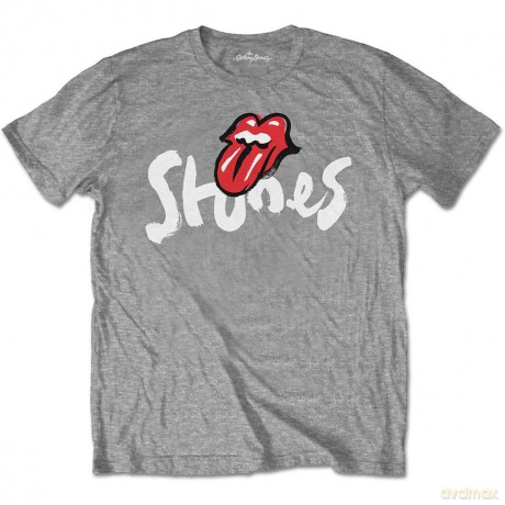 Rolling Stones - The: The Rolling Stones Men's Tee: No Filter Brush Strokes (Small)