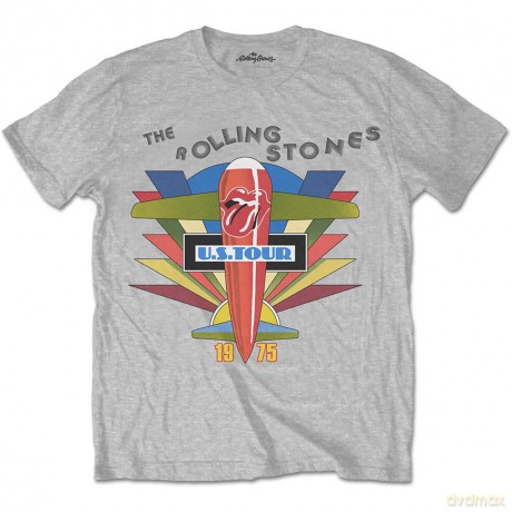 Rolling Stones: The Men's Tee: Retro US Tour 1975 (Large)