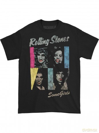 Rolling Stones - The: The Rolling Stones Men's Tee: Some Girls (Medium)