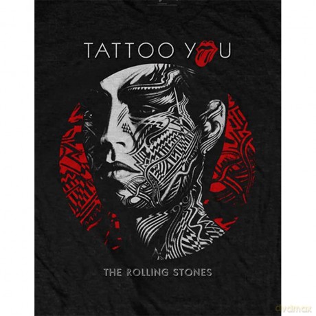 Rolling Stones - The: The Rolling Stones Men's Tee: Tattoo You Circle (X-Large)