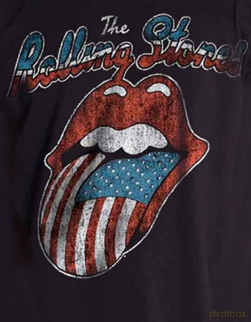 Rolling Stones: The Men's Tee: Tour of America 78 with Back Printing (Large)