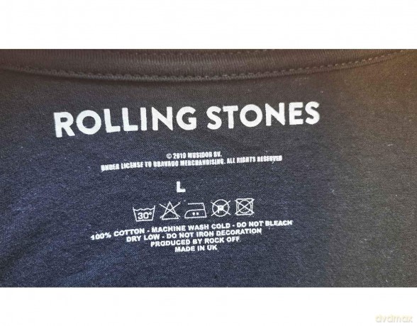 Rolling Stones: The Men's Tee: Tour of America 78 with Back Printing (X-Large)